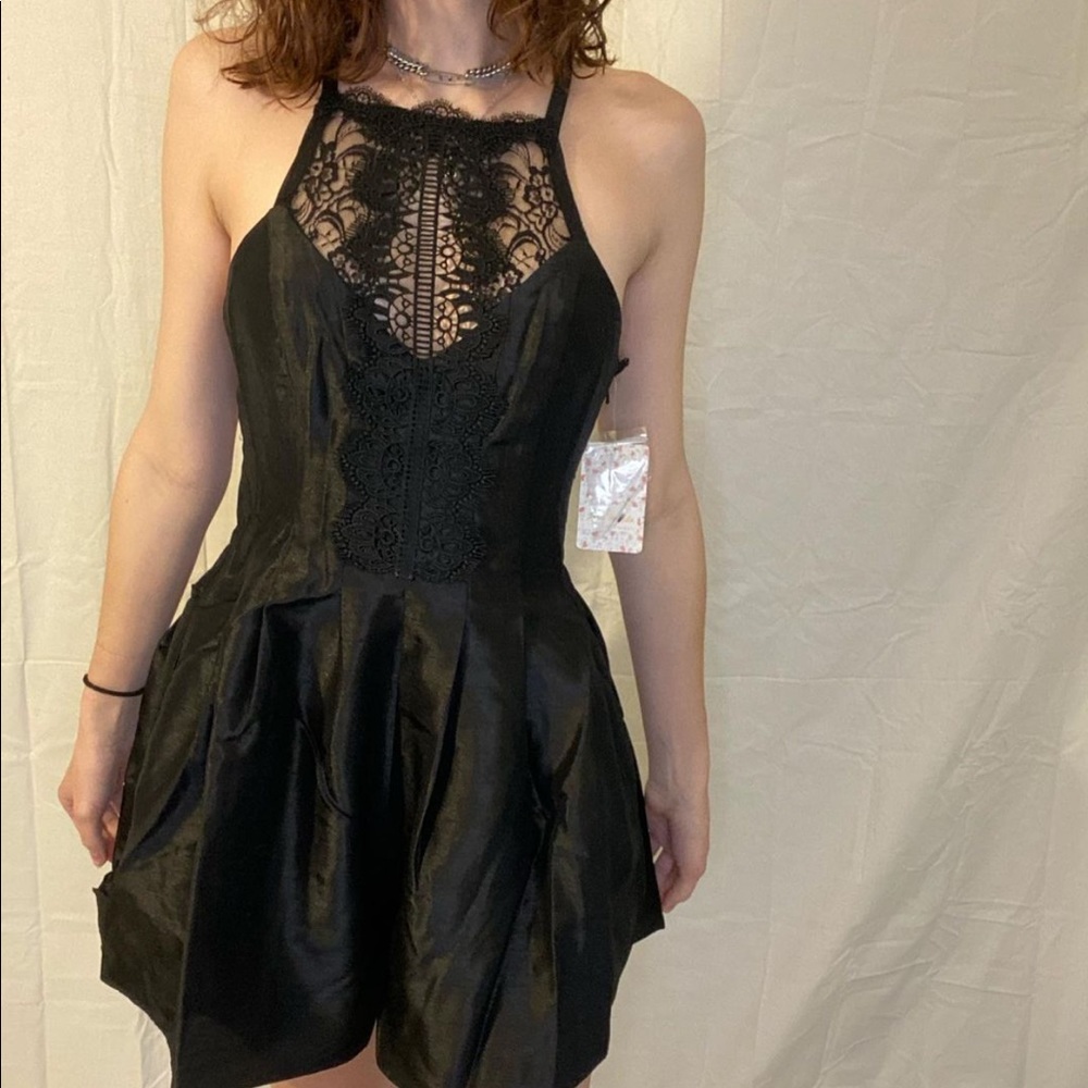 NWT Free People Heart to Heart Crochet Lace Romper